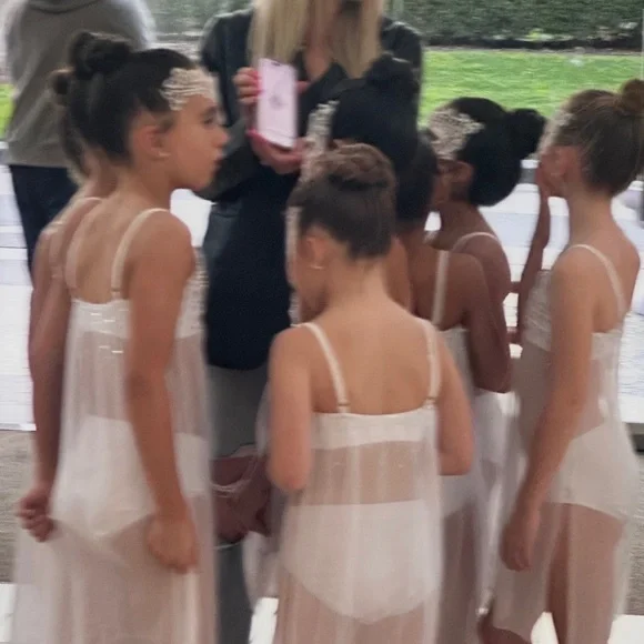 Custom Lyrical or Contemporary Solo Costume Size 8/9 White - Picture 9 of 12